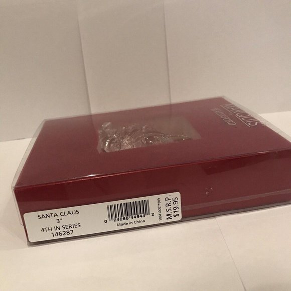 Marquis By Waterford Crystal Santa Claus 3” 4th In Series Ornament - Picture 8 of 8